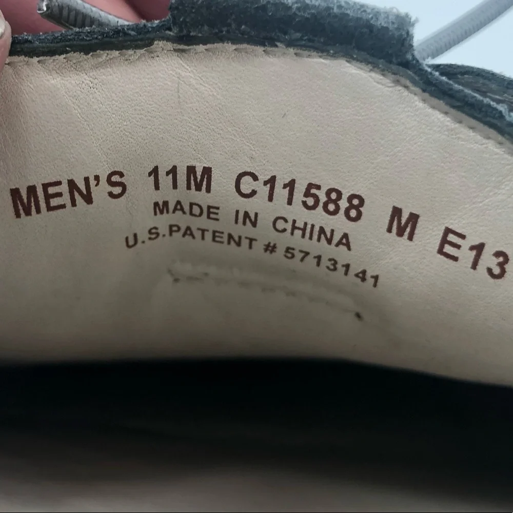 COLE HAAN Men’s Size 11 Gray Boat Shoe Loafers